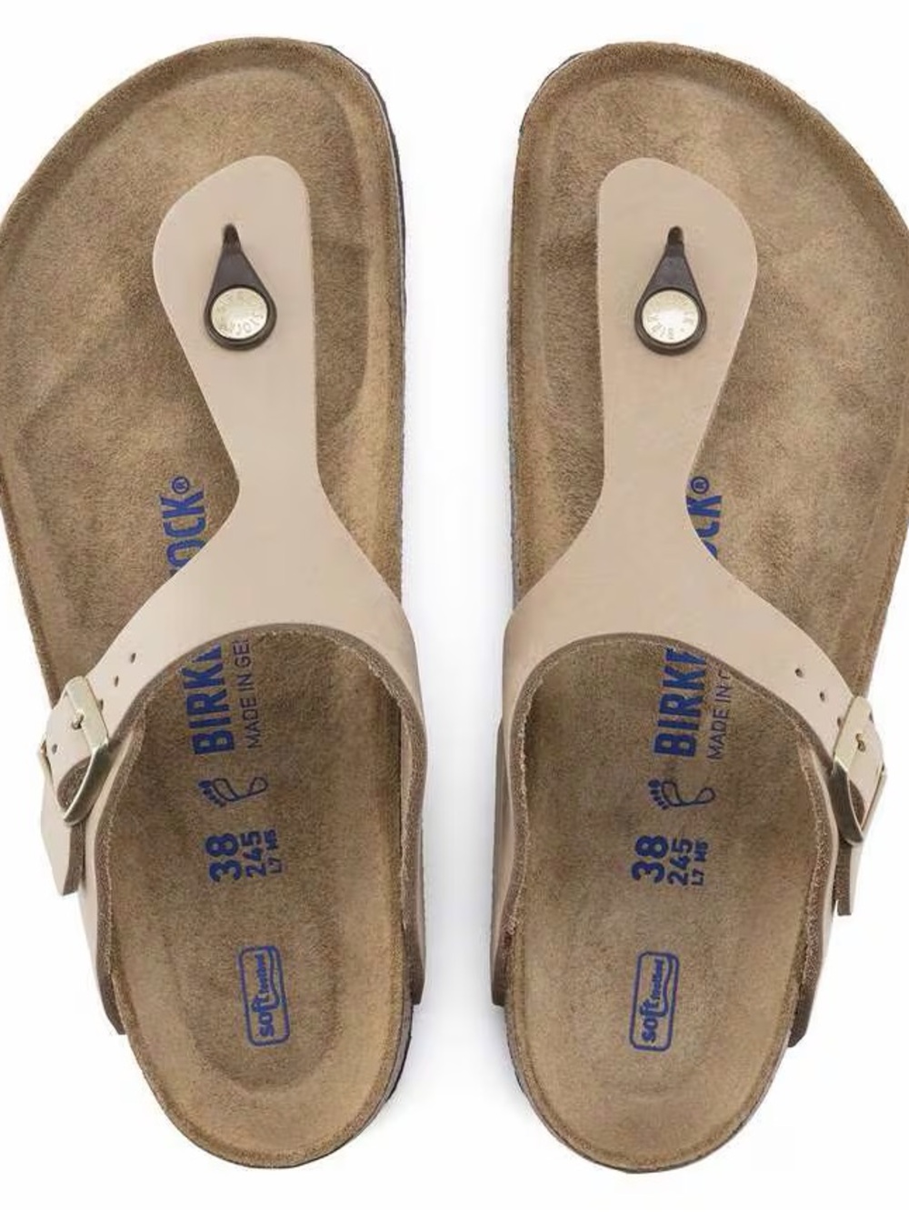 Birkenstock Gizeh Soft Footbed
Nubuck Leather